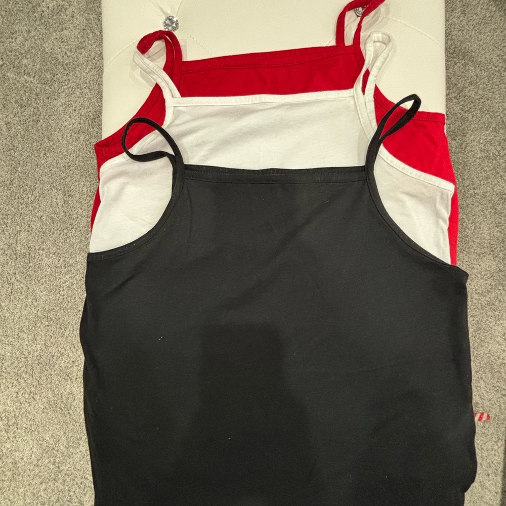 3 Old Navy Tops. Black White and Red